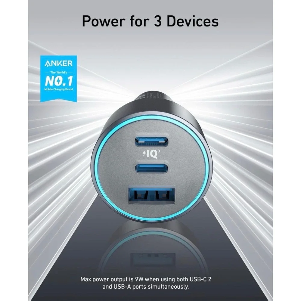 Anker USB-C Car Charger